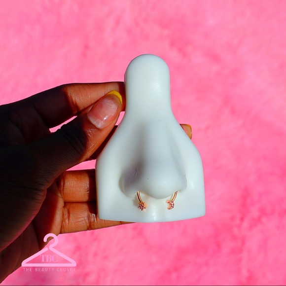 Magnetic Septum Ring - Septum Piercing- Fake - Picture 2 of 2